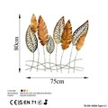 Decoratiune de perete, Kosmer 2, Metal, Dimensiune: 75 x 80 cm, Multicolor