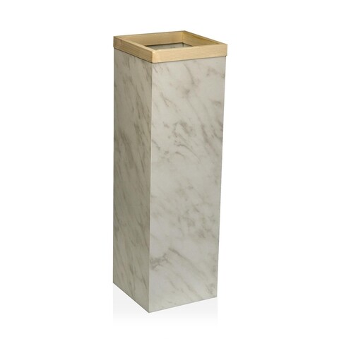 Suport pentru umbrele Rennes Marble, Versa, 15 x 15 x 48 cm, MDF