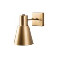 Aplica de perete, Fulgor, 942FLG2193, Metal, Auriu
