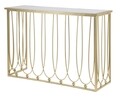 Consola Amelie, Mauro Ferretti, 120x43x80 cm, fier, auriu