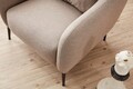 Fotoliu, Balcab Home, 825BLC2744, Lemn de fag, Crem