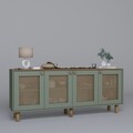 Consola, Miwood, Bohemian 1600-132, Verde