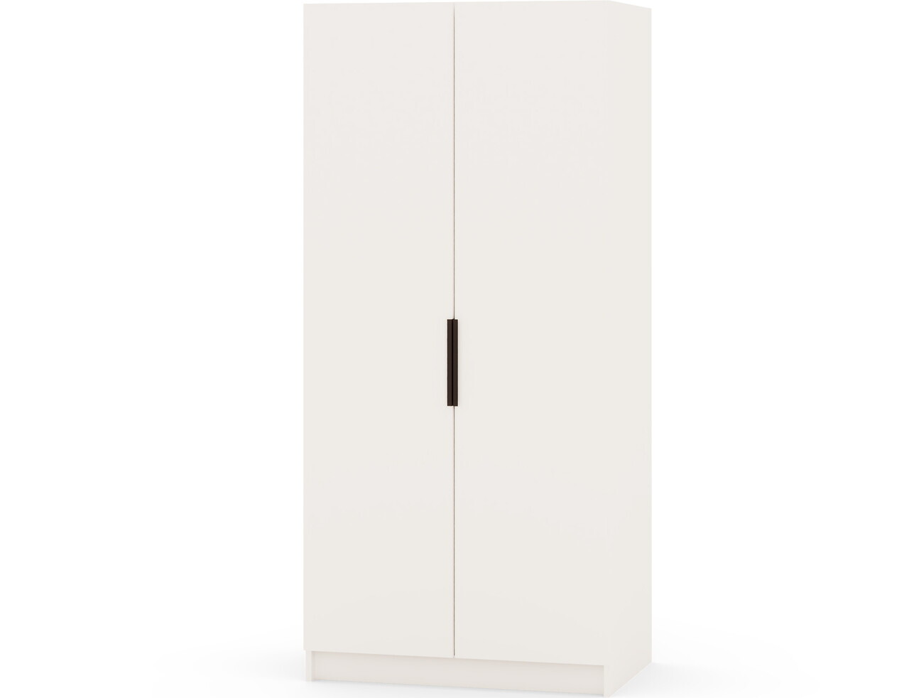 Dulap pentru haine ELTAP, W-SZA100, Mirtillo, 100x60x216 cm, PAL laminat, alb — imaginea 6