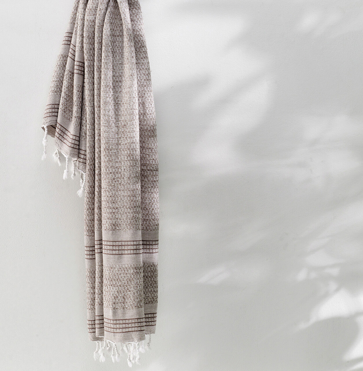 Prosop de plaja, L'essentiel Maison, Linen, Maro - 2 | YEO