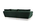 Coltar stanga, Verveine, Mazzini Sofas, 5 locuri, 286x190x96 cm, catifea, verde bottle