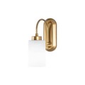Aplica de perete, Fulgor, 942FLG2201, Metal, Auriu