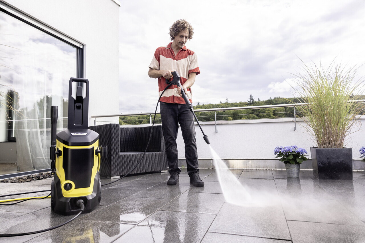 Aparat de spalat cu presiune K 7 WCM Premium Home, Karcher, galben — imaginea 3