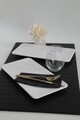 Set 2 platouri ST032002F022, Keramika, 33x17 cm, ceramica
