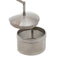 Ceainic Olivia Green, Homla, 1.3 L, sticla/inox/lemn, transparent/natur