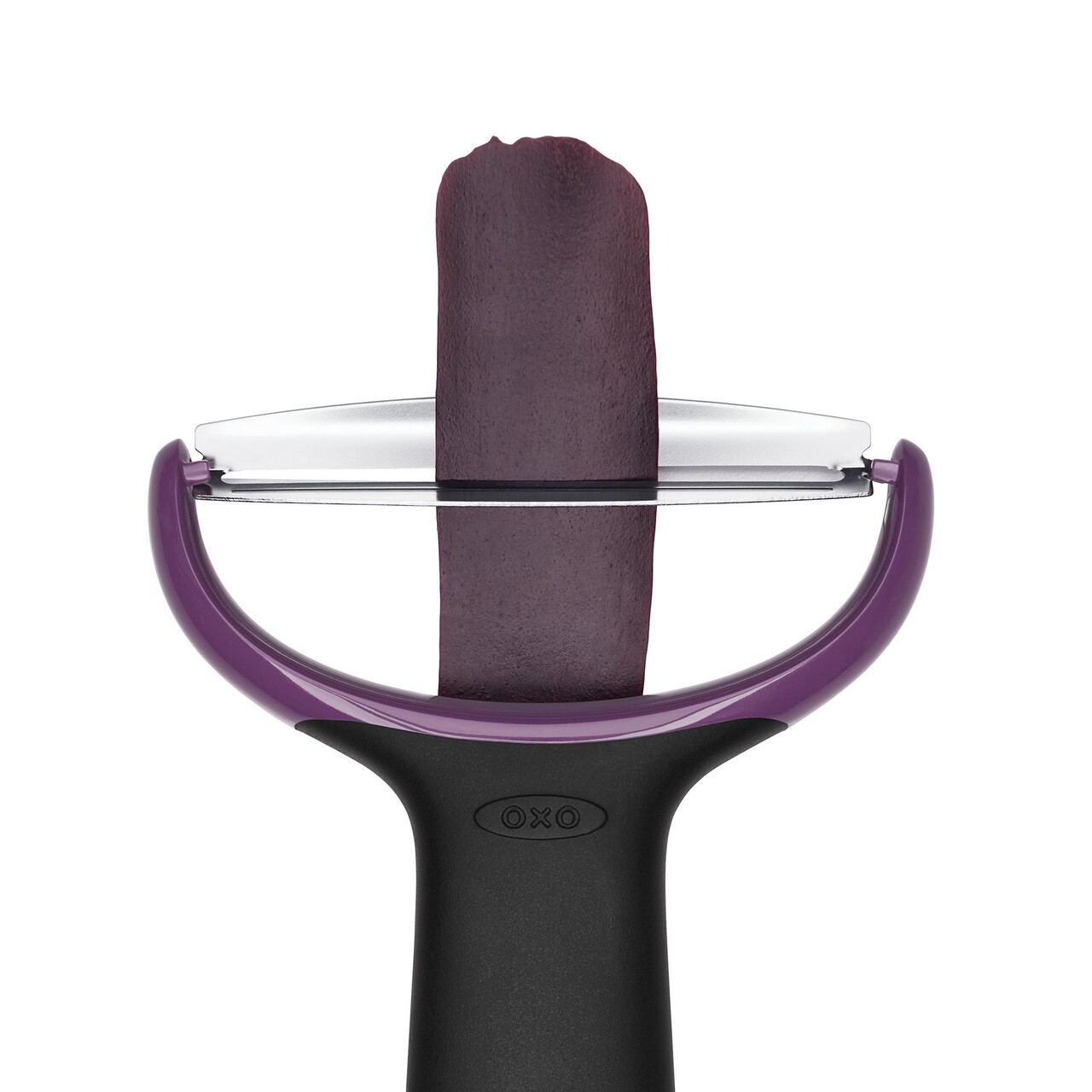 Decojitor mare de legume, inox, Mov, "Good Grips" - OXO - imagine 4