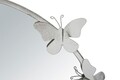 Oglinda decorativa Round, Mauro Ferretti, Ø 74 cm, fier, argintiu