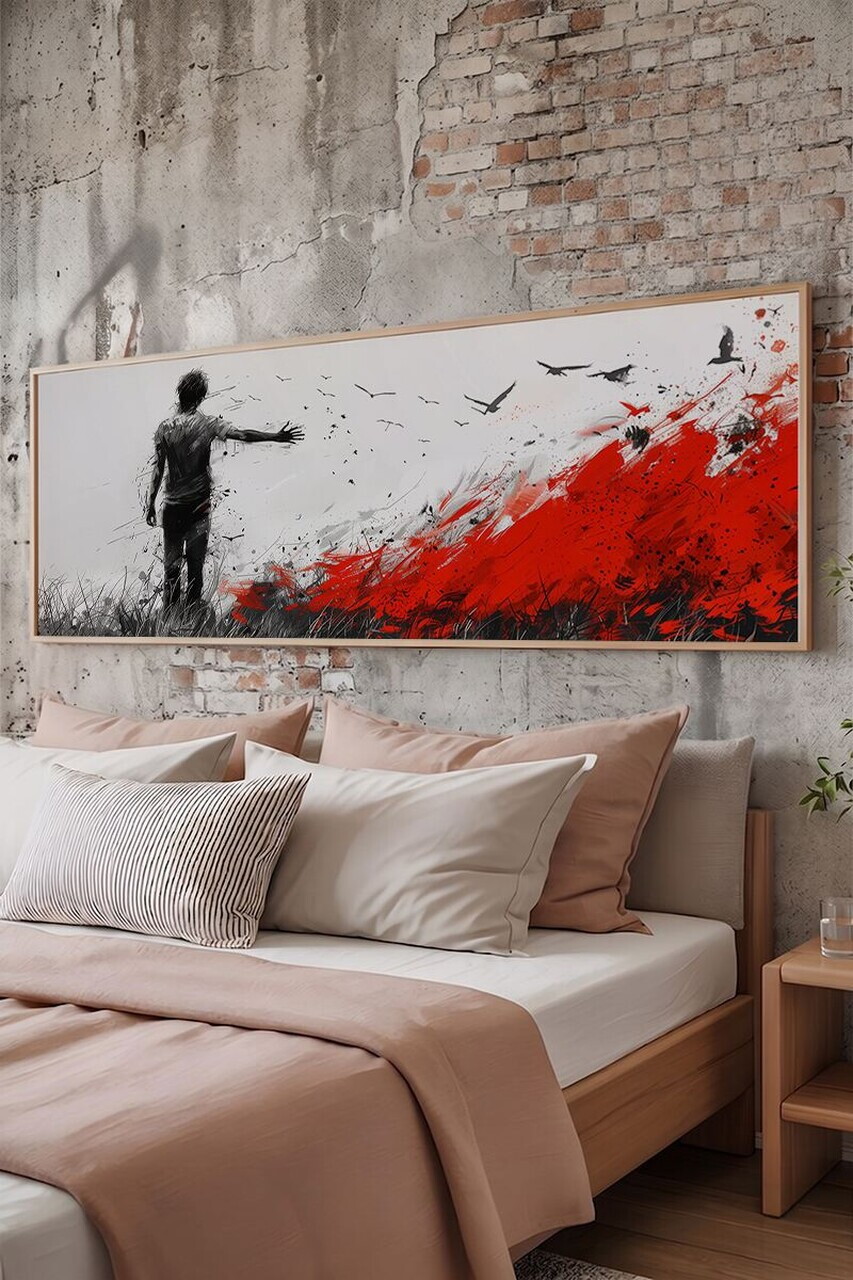 Tablou decorativ, Artbnkyty17-50120, MDF, Multicolor — imaginea 2