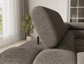 Coltar extensibil dreapta 3 locuri ELTAP, RT-20ROY, Fectory, 346x205x93 cm, lemn/poliester, maro