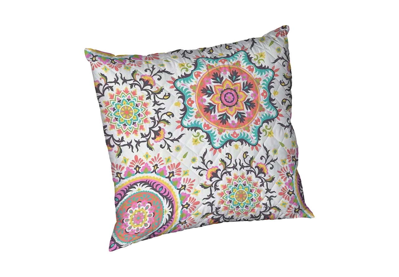 Set 2 perne Kantha, microfibra matlasata Alcam, 70X70 cm - 2 | YEO