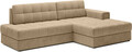 Coltar extensibil dreapta 3 locuri ELTAP, RT-09MO, Blezalt, 240x150x82 cm, lemn/poliester, bej inchis