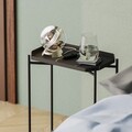 Masuta de cafea, Cerritos, Shb-009, 26x56x40 cm, Metal, Negru
