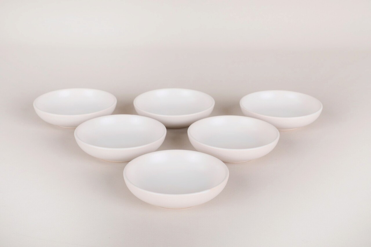 Set boluri pentru sos, Keramika, 275KRM1753, Ceramica , 13 cm, Alb