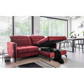 Coltar extensibil dreapta 3 locuri ELTAP, Lore-13, Lorelle, 225x160x105 cm, lemn/poliester, bej