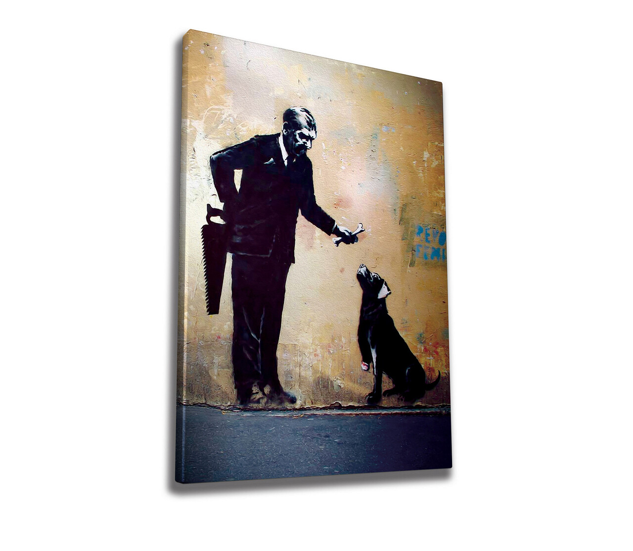 Tablou decorativ, WY59 (70 x 100), 50% bumbac / 50% poliester, Canvas imprimat, Multicolor
