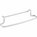 Suport prosoape pentru dulap Galileo, Metaltex, 30x8x5 cm, metal/invelis Polytherm, argintiu