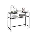 Dulap, Modara, By-4, Negru / Transparent