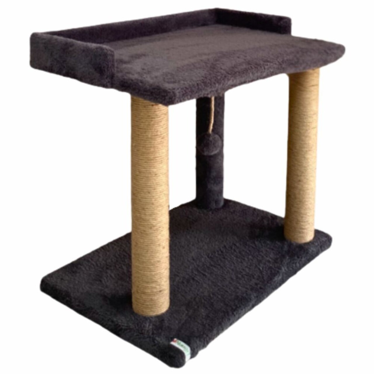 Pat pentru pisici, Paws &amp; Whiskers, Liza, Tesatura Welsoft, Antracit - view 8