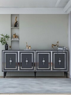 180x78.6x35 cm, Antracit;Argintiu