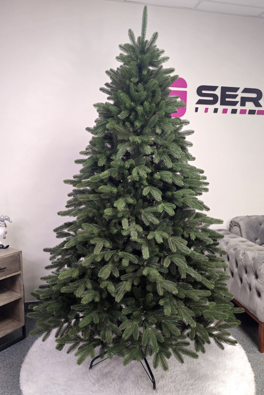 Brad artificial Christmas Deluxe by Sersimo, Laponia Select, integral 3D, 210cm — imaginea 6