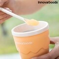 Cupa de inghetata si slush cu retete Frulsh, InnovaGoods, 150 ml, Ø9.4 x 12 cm