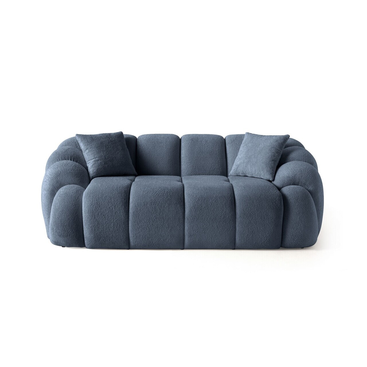 Canapea 2 locuri, Atelier del Sofa, 752EST2505, Lemn de carpen/PAL melaminat, Albastru navy - view 4
