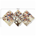 Set 4 tablouri decorative, 4MDF670518193, MDF, Imprimat UV, Multicolor