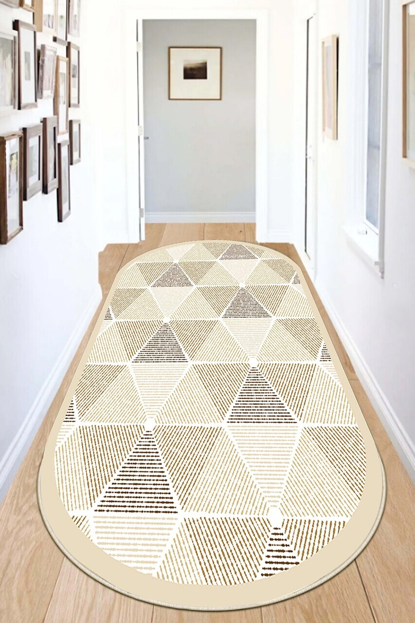 Covor, Ecora Oval, 120x180 cm, Bej