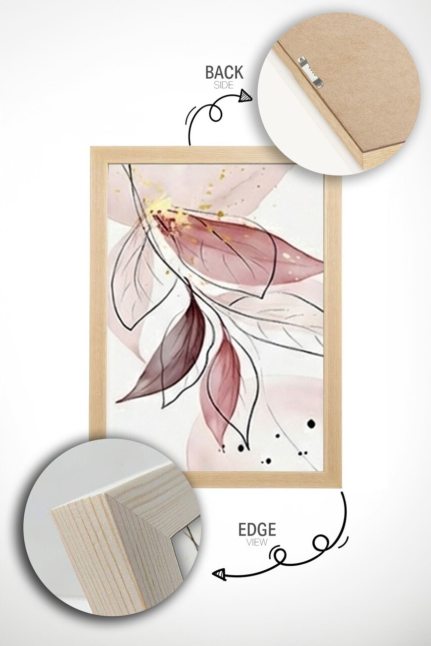 Set 3 tablouri decorative, Artsycllct41, MDF, Multicolor - view 3