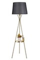 Lampadar, Luin, 534LUN3690, Metal, Negru