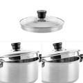 Oala cu capac Sophia, Luigi Ferrero, 20x11 cm, 3.2 L, inox
