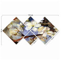 Set 4 tablouri decorative, 4MDF100398421, MDF, Imprimat UV, Multicolor