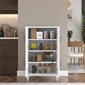 Dulap de baie, Hanah Home, KC116, 60x103.6x32.5 cm, Alb