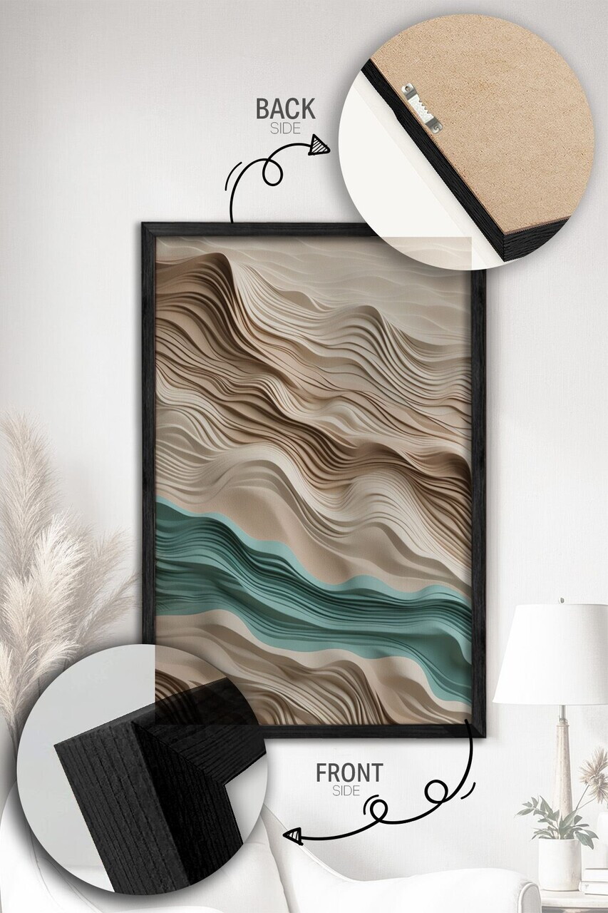 Tablou decorativ, Artnewclsyh66-3348, Lemn masiv, MDF, Multicolor - view 4