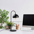 Lampa de masa, Fulgor, 942FLG1841, Metal, Negru