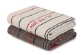 Set 2 prosoape de maini 407,  Beverly Hills Polo Club, 50x90 cm, bumbac, alb/gri