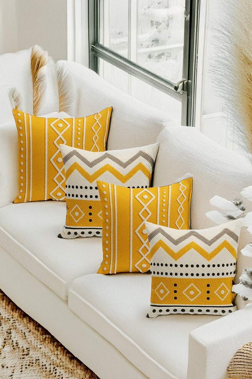Set fete de perna, Artpnchset4-45, Poliester, Multicolor — imaginea 2