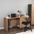 Birou, Arnetti, Akser, 180x73 cm, PAL, Pin Atlantic / Antracit