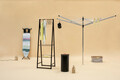 Cos de rufe, Brabantia, Black Cork, 35 L, 30x30x63.5 cm, otel/pluta, negru