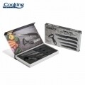 Set cutite 5 piese, Cook in Style, Heinner Home, ceramica/plastic, negru