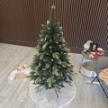 Brad artificial Christmas Deluxe by Sersimo, Diamant, 2D+3D, 150cm
