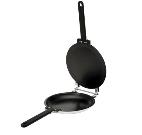 Tigaie dubla pentru clatite, Ø19 cm, aluminiu