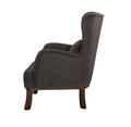 Fotoliu, Unique Design, 867UNQ1513, Lemn de carpen, Antracit