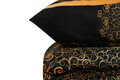Lenjerie de pat pentru o persoana (FR), Osmanlı - Yellow, Pearl Home, Bumbac Ranforce