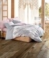 Lenjerie de pat pentru o persoana, 3 piese, 100% bumbac ranforce, Cotton Box, Almina