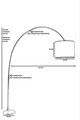 Lampadar, Luin, 534LUN4263, Metal, Rachita